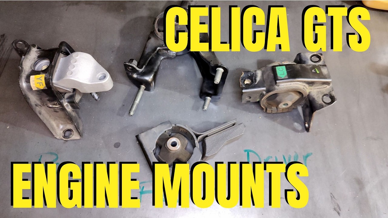 Toyota Celica GTS Engine Mount - DIY