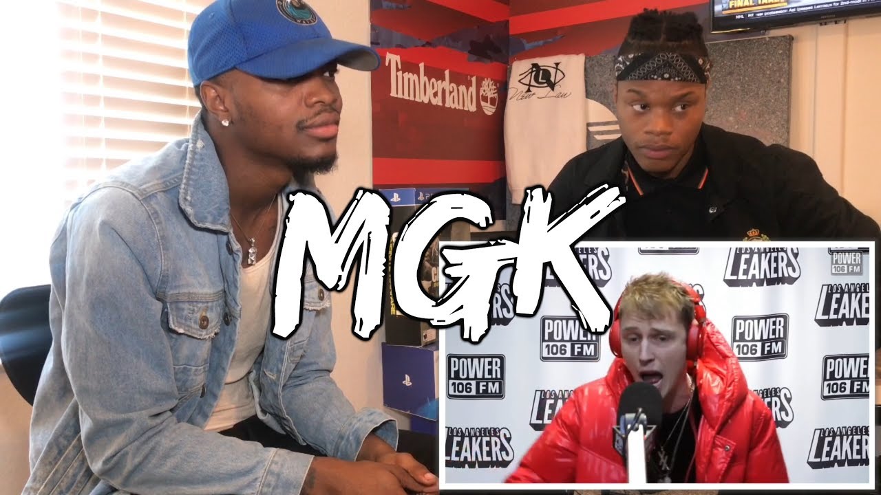 Machine Gun Kelly Freestyle With The LA Leakers | #Freestyle013 - REACTION