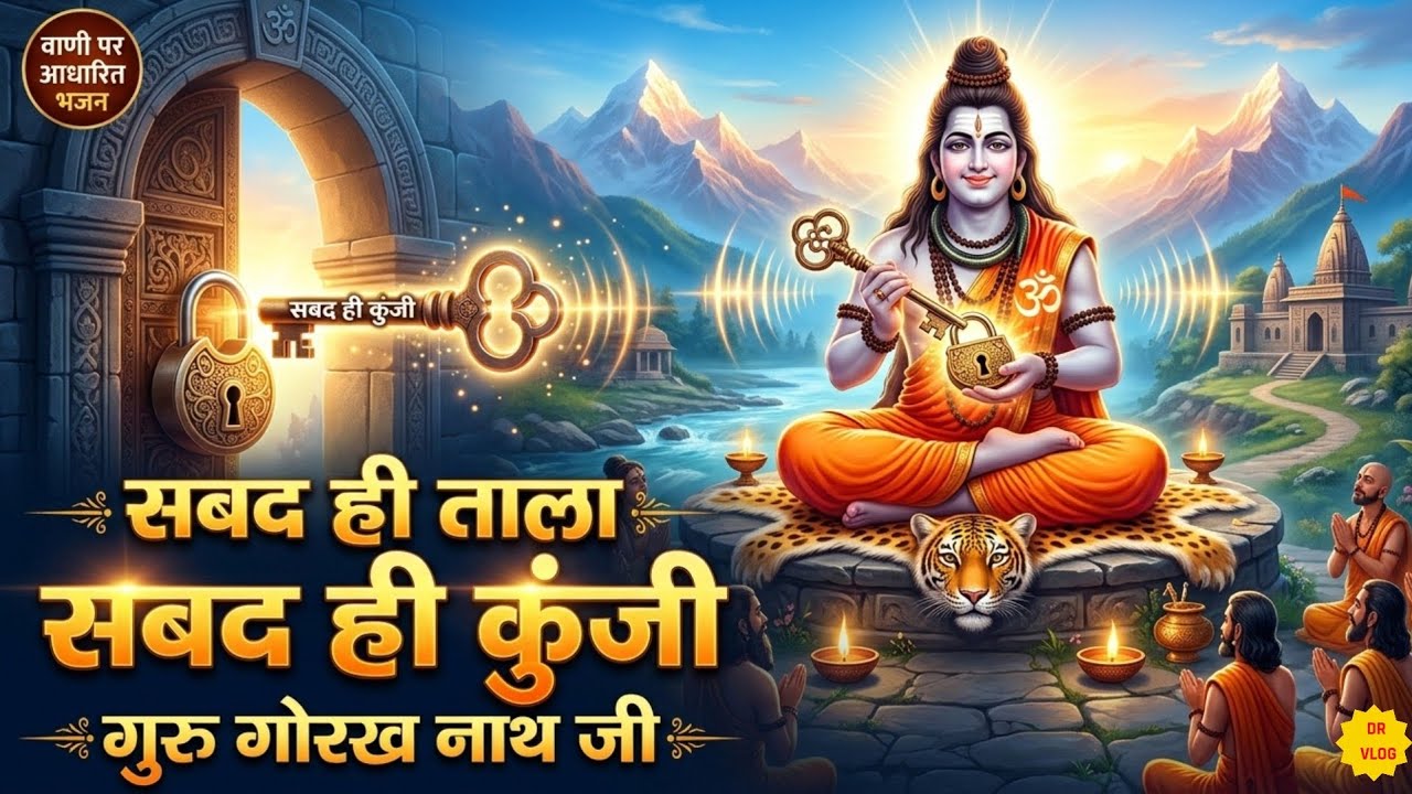 🔱 सबद ही ताला, सबद ही कुंजी | गोरख वाणी भजन | गुरु गोरखनाथ जी की अमृतवाणी 🔱,gorkh vani, bhajan 