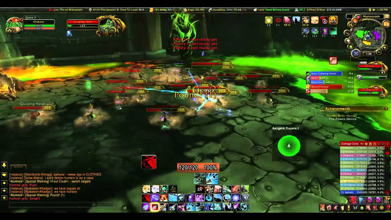 MM Hunter 6.2 DPS on LFR