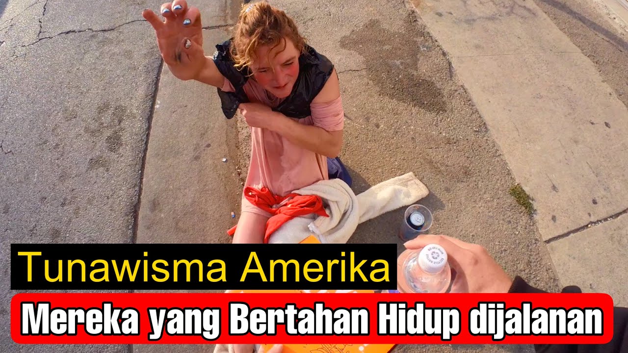 Ribuan TunaWisma di Amerika | mereka Bertahan Hidup .