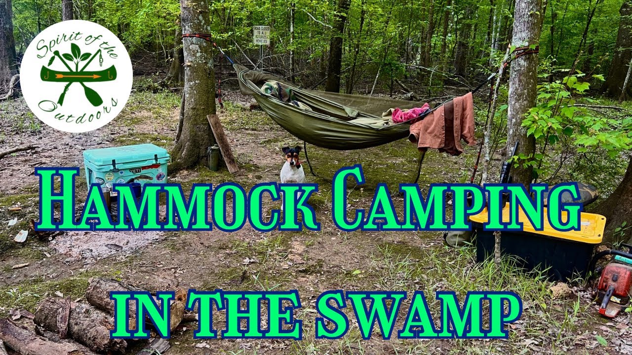 Swamp Hammock Camping and Limb Hook Fishing