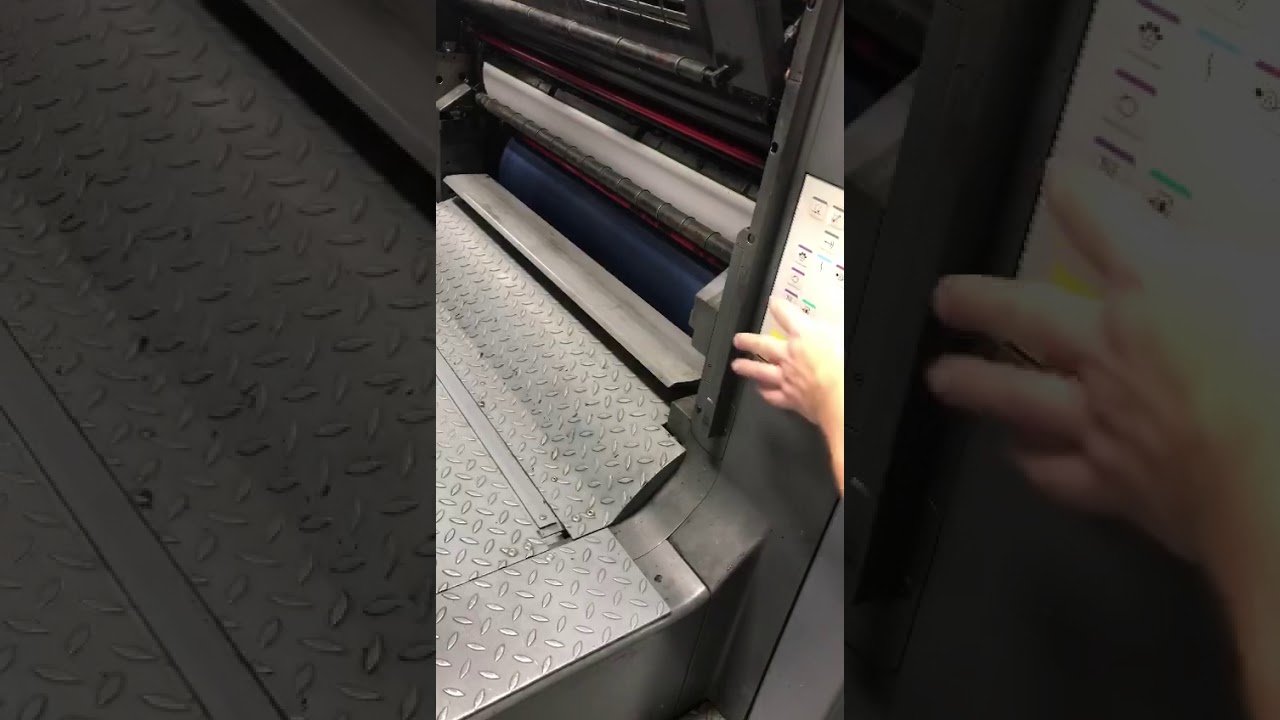Heidelberg Speedmaster Autoplate operations