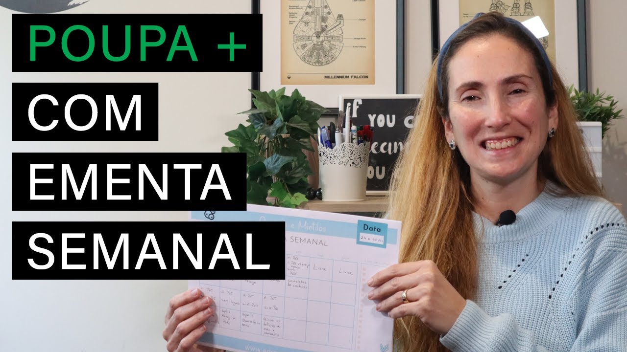 Vantagens da Ementa Semanal para poupar nas compras de supermercado 🛒