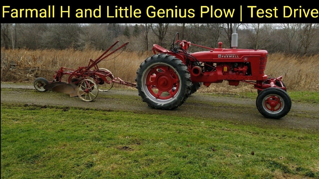 Farmall H and Little Genius Plow | Test Drive