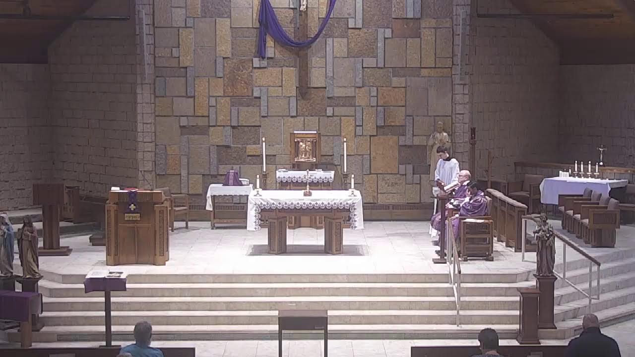8:00 AM Mass for Monday, March 2, 2026