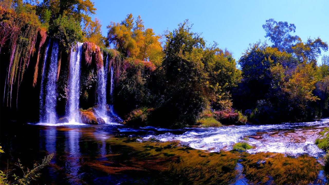 10 Hours of Waterfall Sounds 🌊 Relaxing River Flow for Deep Sleep, Stress Relief & Meditation