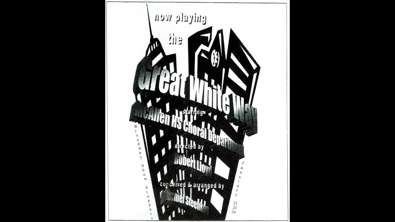 McAllen Highschool (Mchi) Choir Dinnershow - The Great White Way (Master of the House) 2003