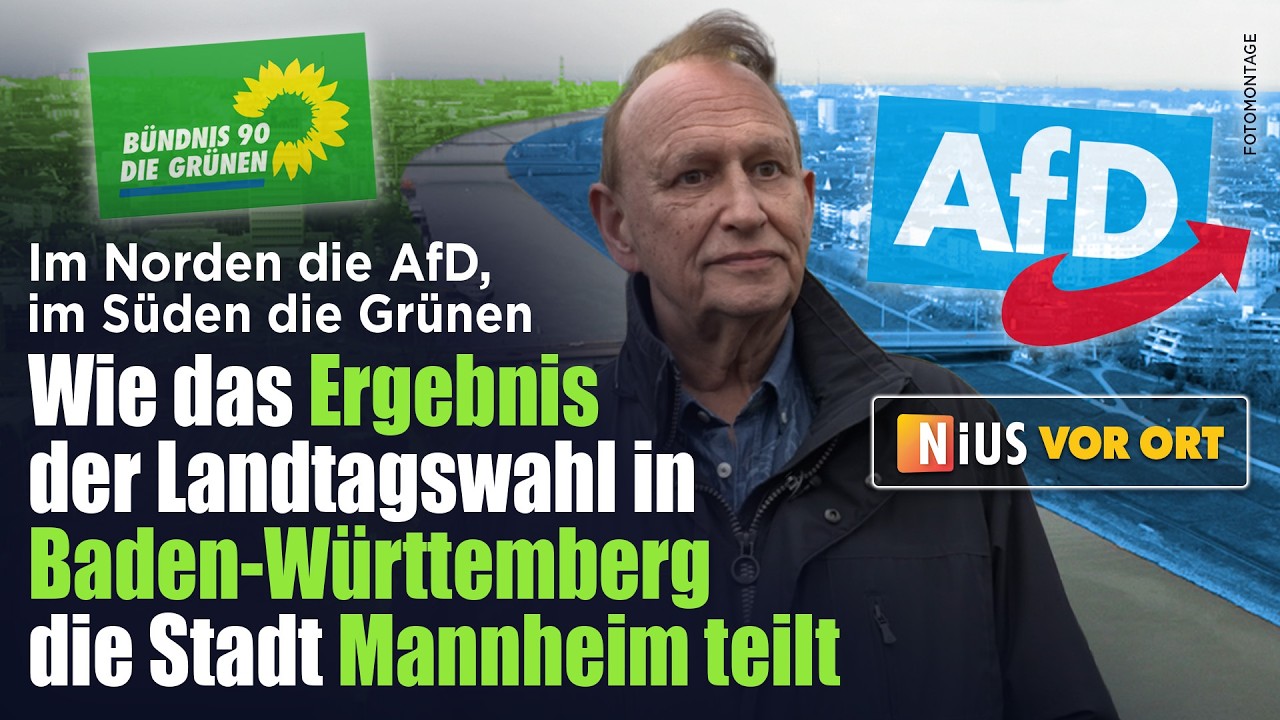 Im Norden AfD, im Süden die Grünen: Wie das Ergebnis der Wahl in Baden-Württemberg Mannheim teilt