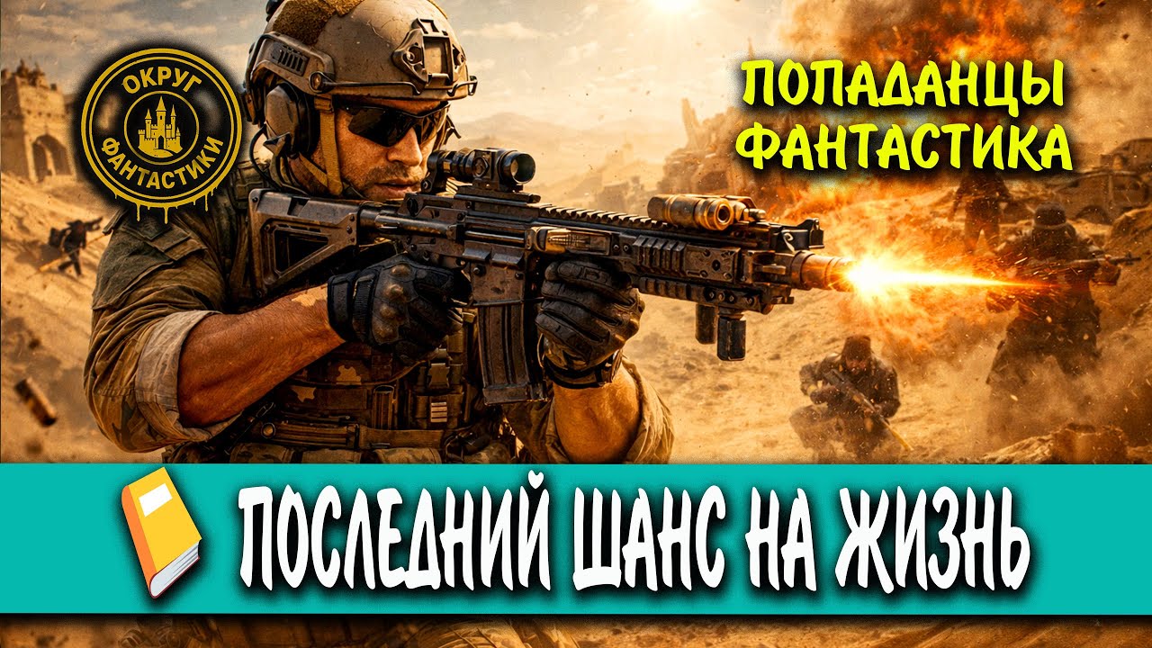 📙 АУДИОКНИГА 📙  ПОСЛЕДНИЙ ШАНС НА ЖИЗНЬ 🔎 ПОПАДАНЦЫ / ФАНТАСТИКА 🔍