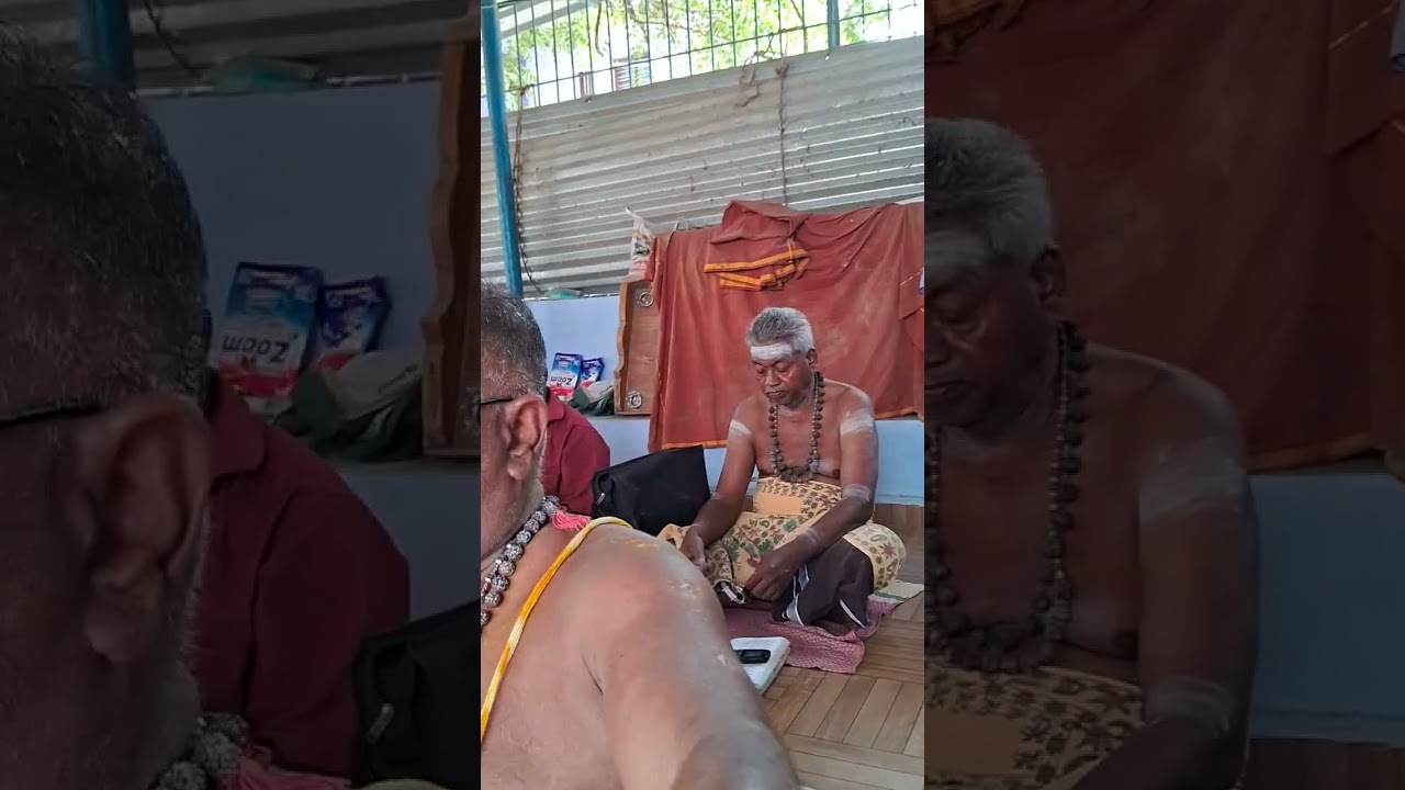 Thiruvasagam at palsamy siddar at paliyapettai