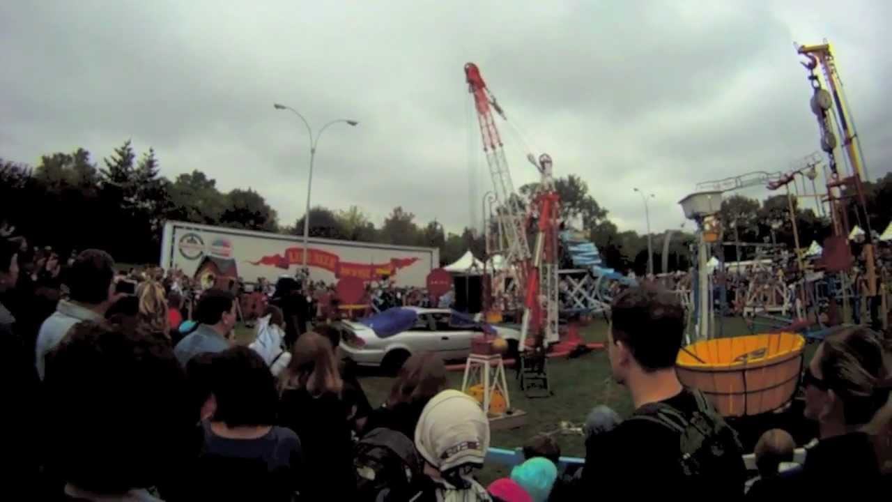 Life Size Mousetrap - World Maker Faire New York 2012