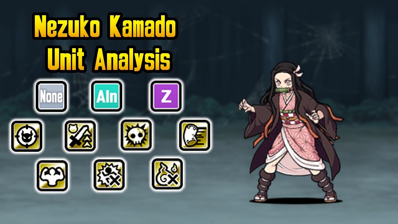 Nezuko Kamado Analysis - The Battle Cats x Demon Slayer