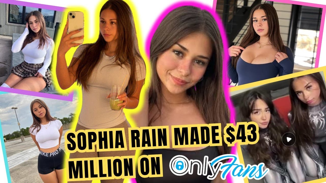 How OF Model Sophie Rain earned $43 Million dollars in 1 year #fullbreakdown