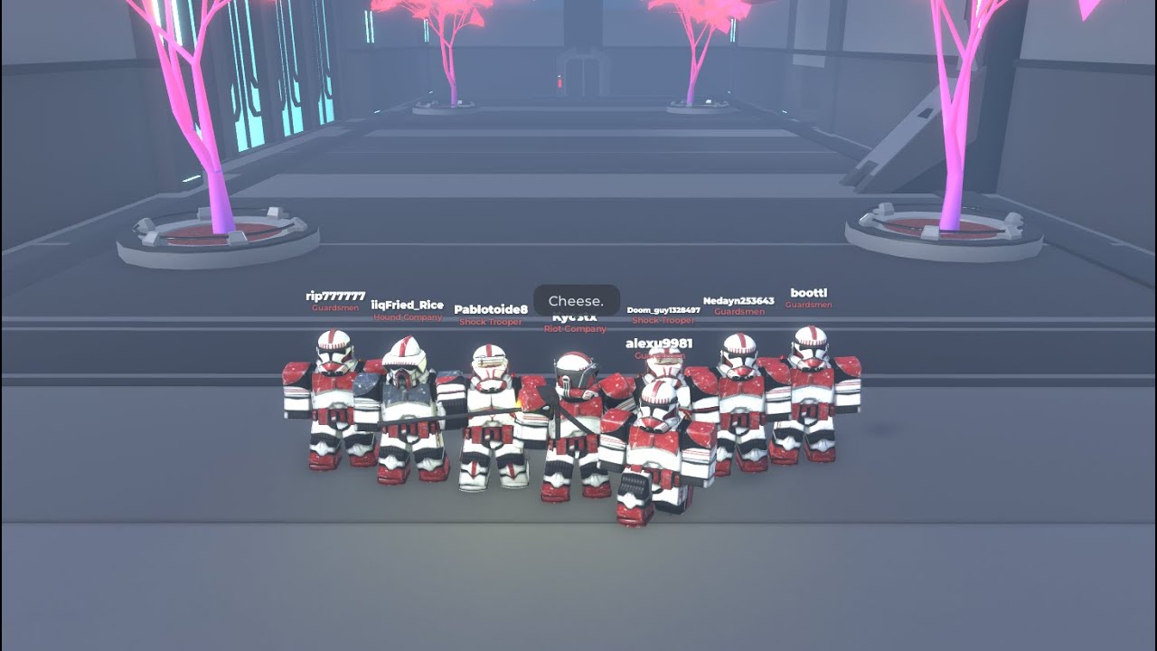 POV: You're hosting a Coruscant Guard patrol! (Gamepass giveaway