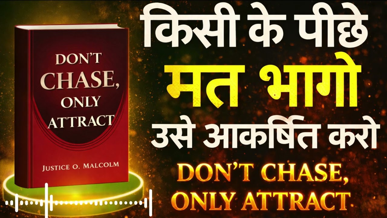 Don’t Chase, Only Attract Book Summary | Law of Attraction Secrets | Arthbodh | Audiobook