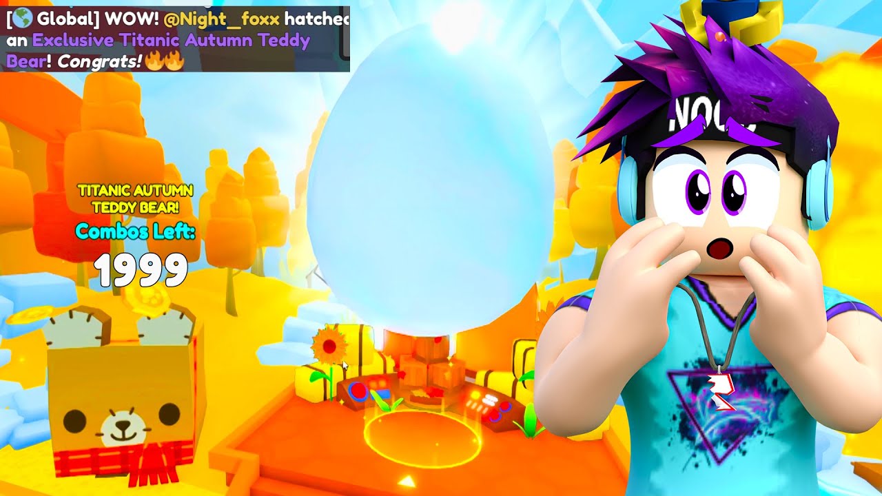 Я ВЫЛУПИЛ ПЕРВОГО В МИРЕ плюшевого медвежонка &laquo;Титаник&raquo;! (Обновление к 99-летию Pet Sim)