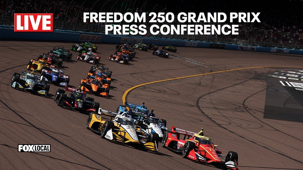 LIVE: Freedom 250 Grand Prix Press Conference