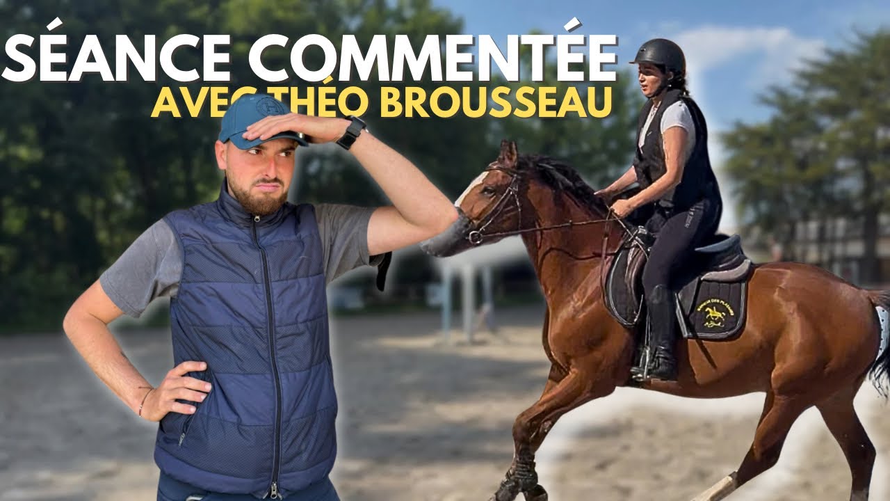 COURS DE SAUT D'OBSTACLE avec tous les commentaires du coach - @Théo