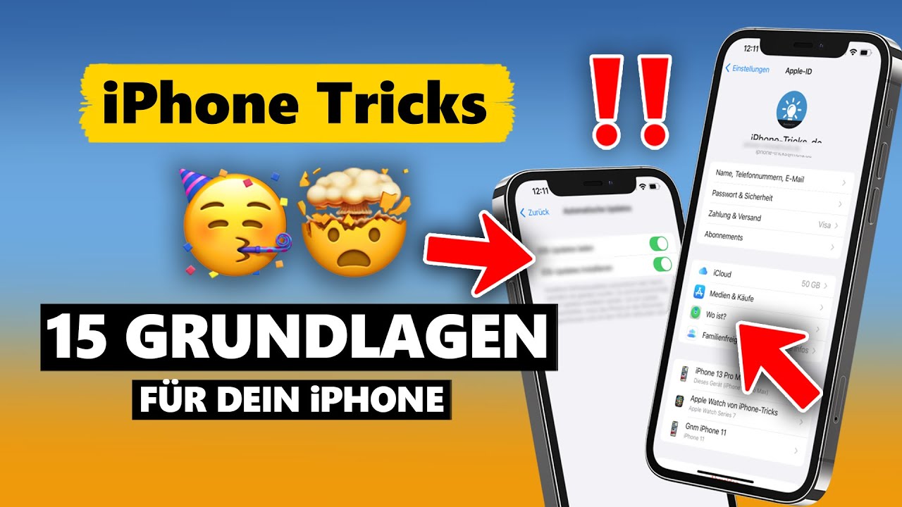 15 iPhone Grundlagen - die besten iPhone Tipps & Tricks, die jeder kennen muss!