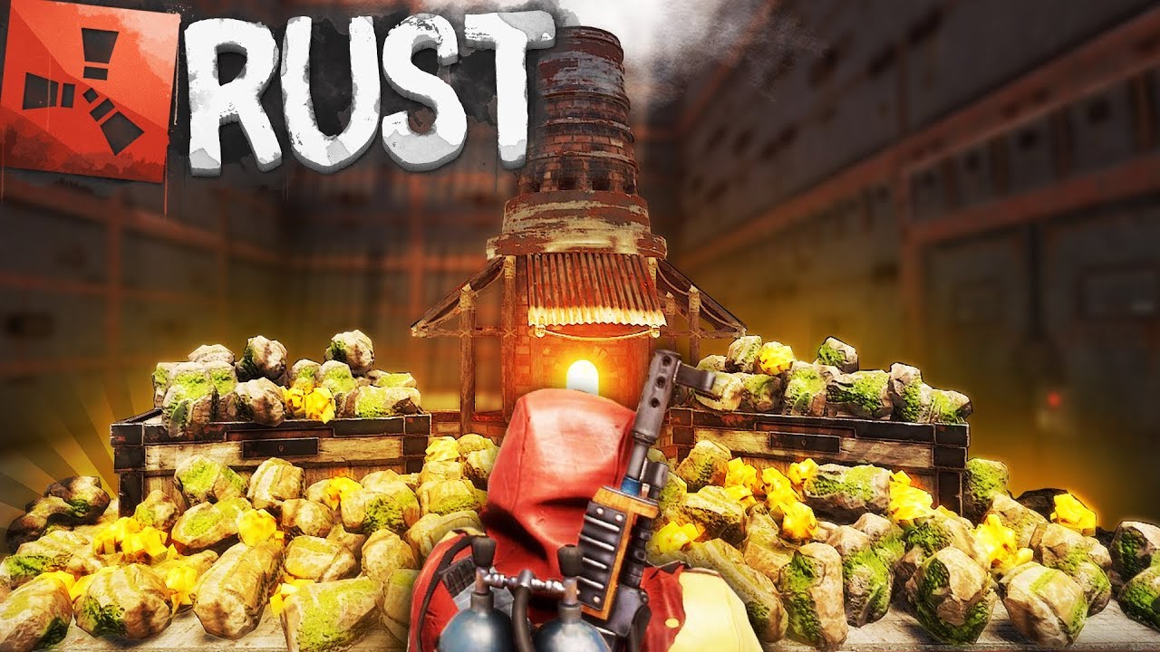 RUST - ОБОКРАЛ ПЕЧКУ ПОЛНОСТЬЮ ЗАБИТУЮ СЕРОЙ! Jackson/Джексон