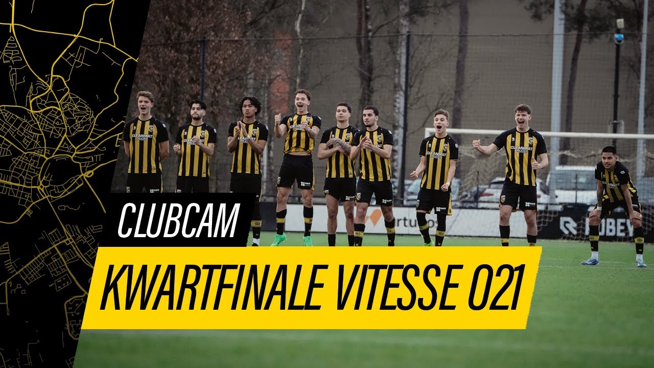 CLUBCAM | Krankzinnige Bekerwedstrijd Vitesse O21 + Adam Tahaui Mic'd up 🥵🎙️