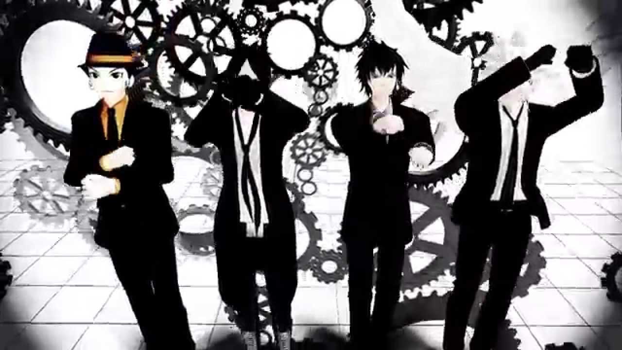 MMD Byakuran Reborn Mukuro Hibari - Mosaic Roll
