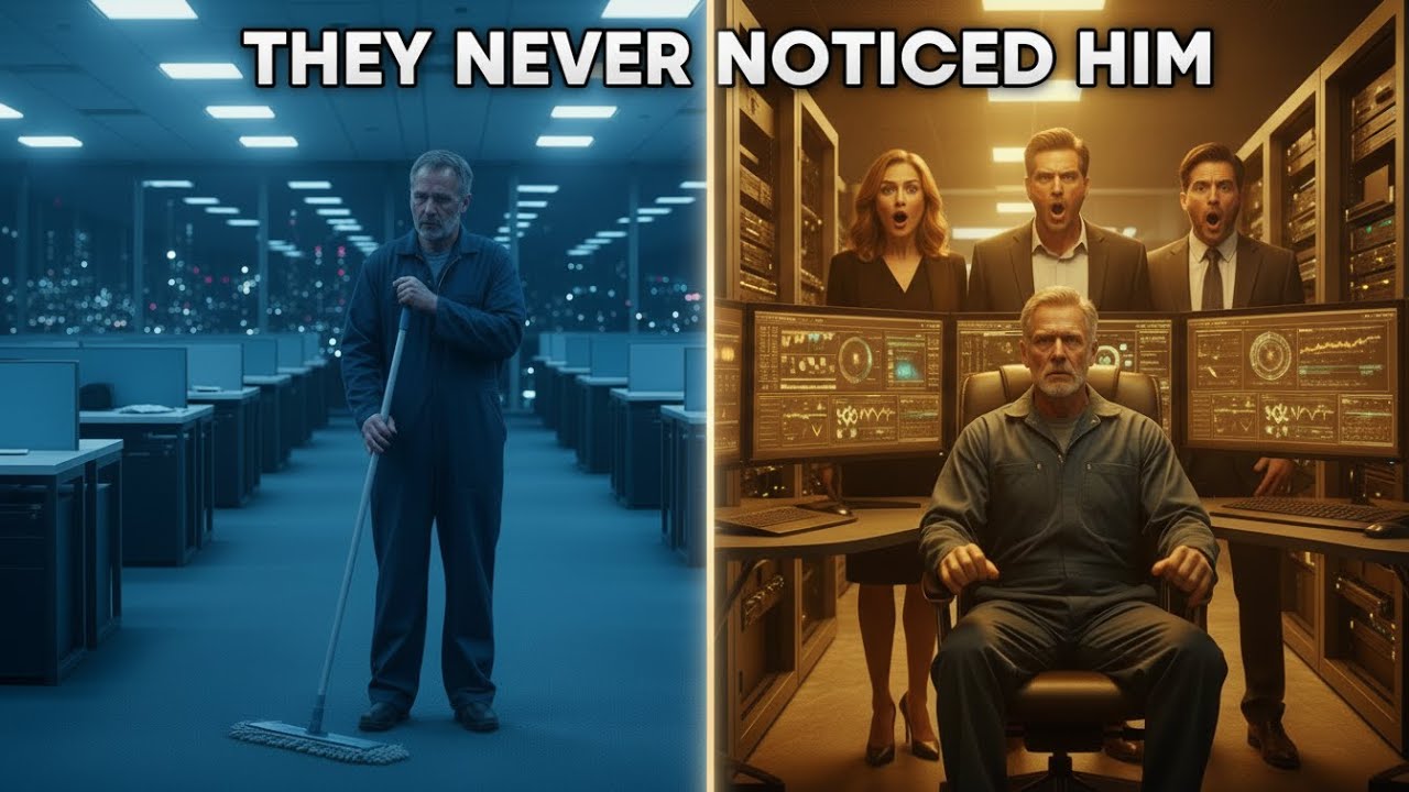 They Ignored This Janitor for 12 Years—Until One Night Changed Everything
