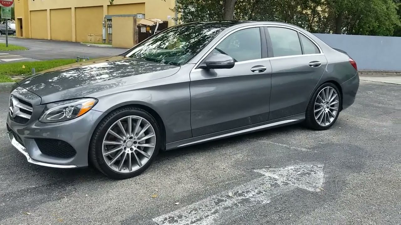 FOR SALE 2017 Mercedes-Benz  C300 Panoramic Roof AMG Wheels buy it today on ebay