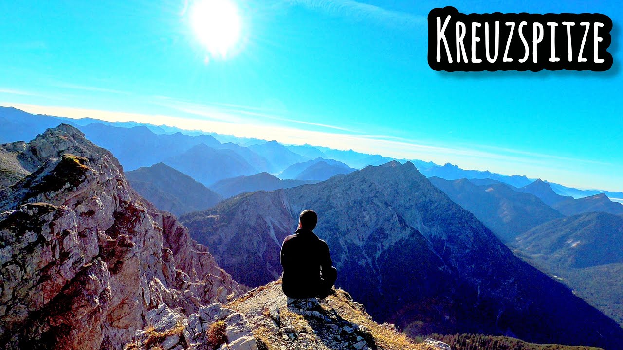 Kreuzspitze (2185m) - Der h&ouml;chste Berg der bayerischen Ammergauer Alpen [Silent Hiking]