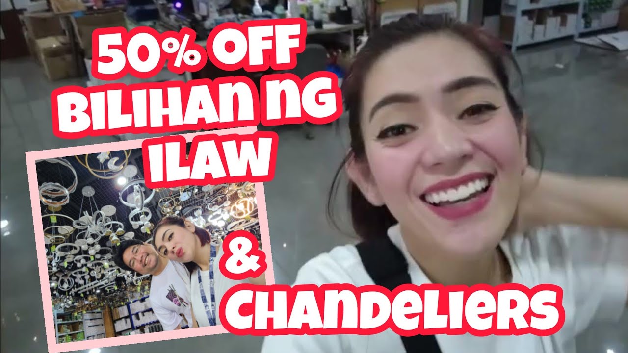 MURANG BILIHAN NG ILAW | PIN LIGHT| CHANDELIER | #kABALAYVLOG #pamilyamateo
