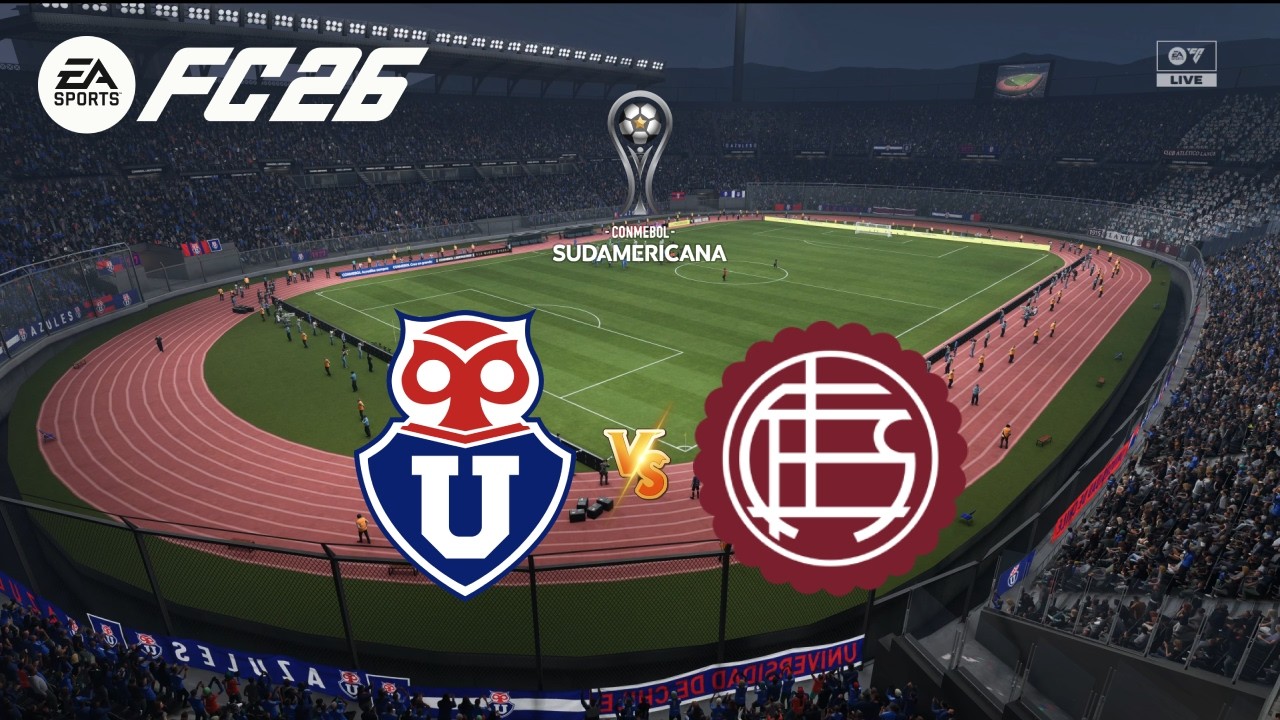 U. de Chile vs Lanús | Copa Sudamericana 2025 - Semis Ida [4K-60]