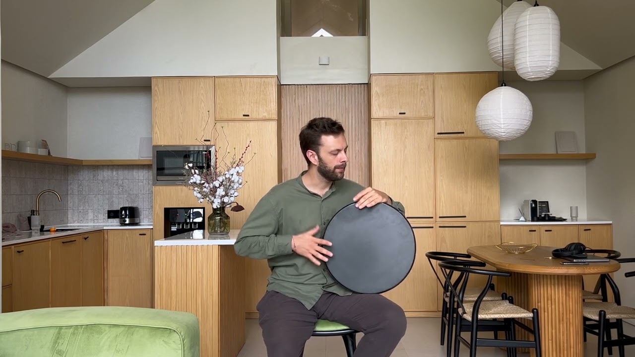 Oriental Music: Frame Drum Solo by Dmitry Soul. Middle-Eastern Percussion.
