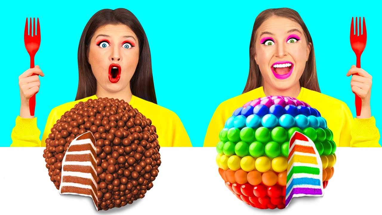 케이크 데코레이션 챌린지 | 재미있는 음식 챌린지 Fun Fun Challenge