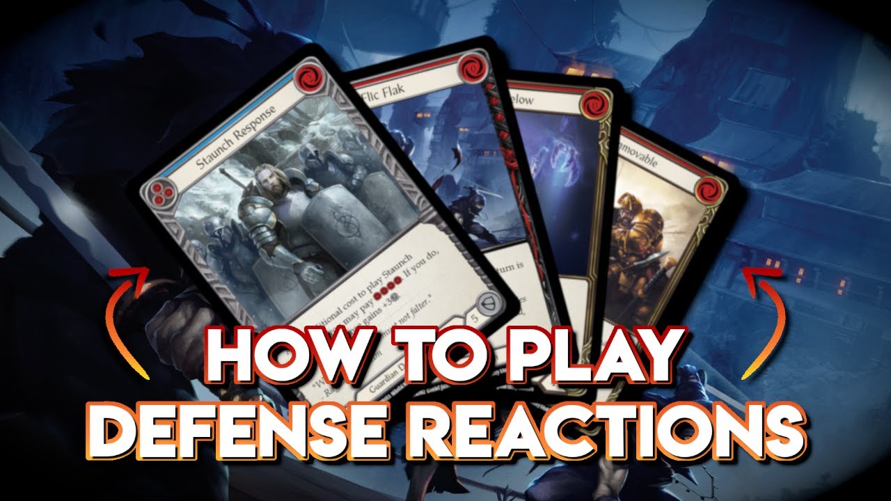 How To Play Defense Reactions | Flesh and Blood TCG