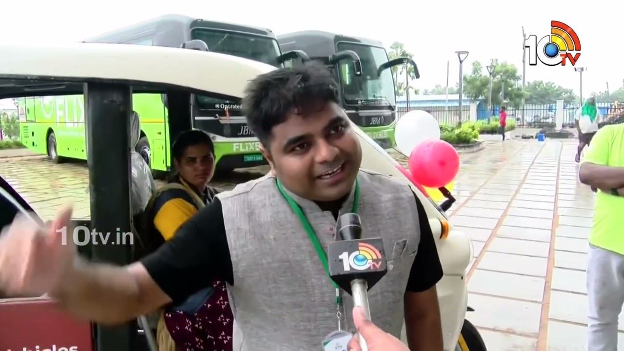 అమరావతిలో ETO మోటార్స్ ఎలక్ట్రిక్ ఆటో | ETO Motors Electric vehicle | AP CApital Amaravati | 10TV
