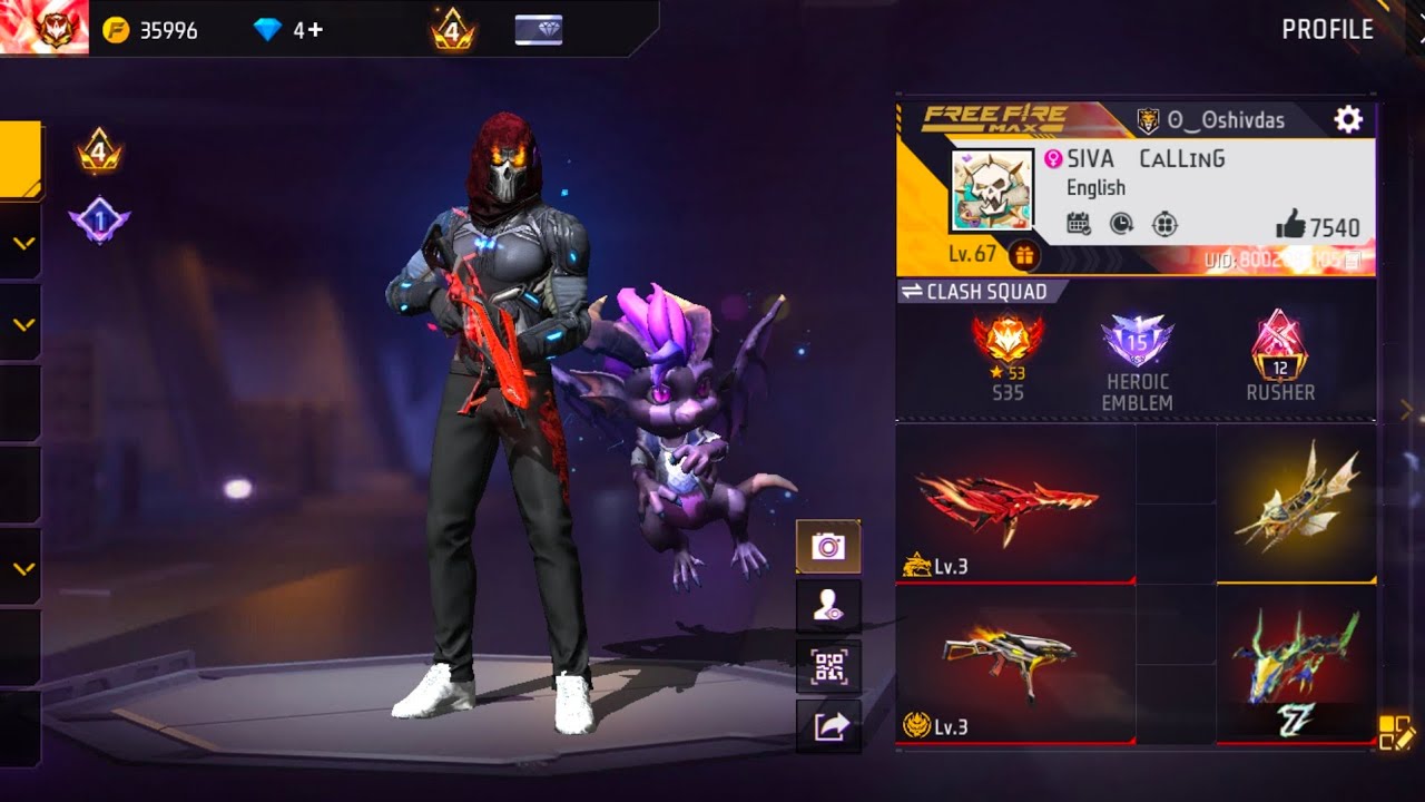 Shiva calling free fire live gaming playing ❤️❤️🎯👑