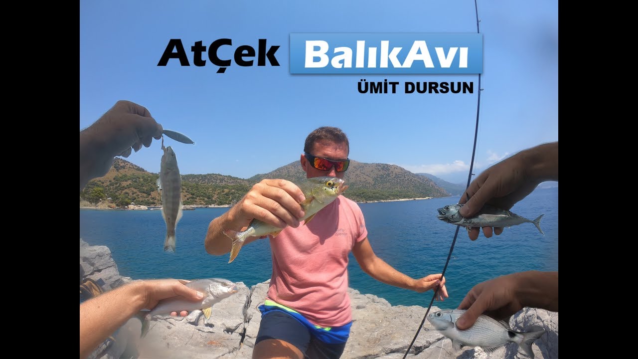 Atçek Balık Avı. Fethiye Gemliler Koyu Darboğaz Balık Avına Devam.