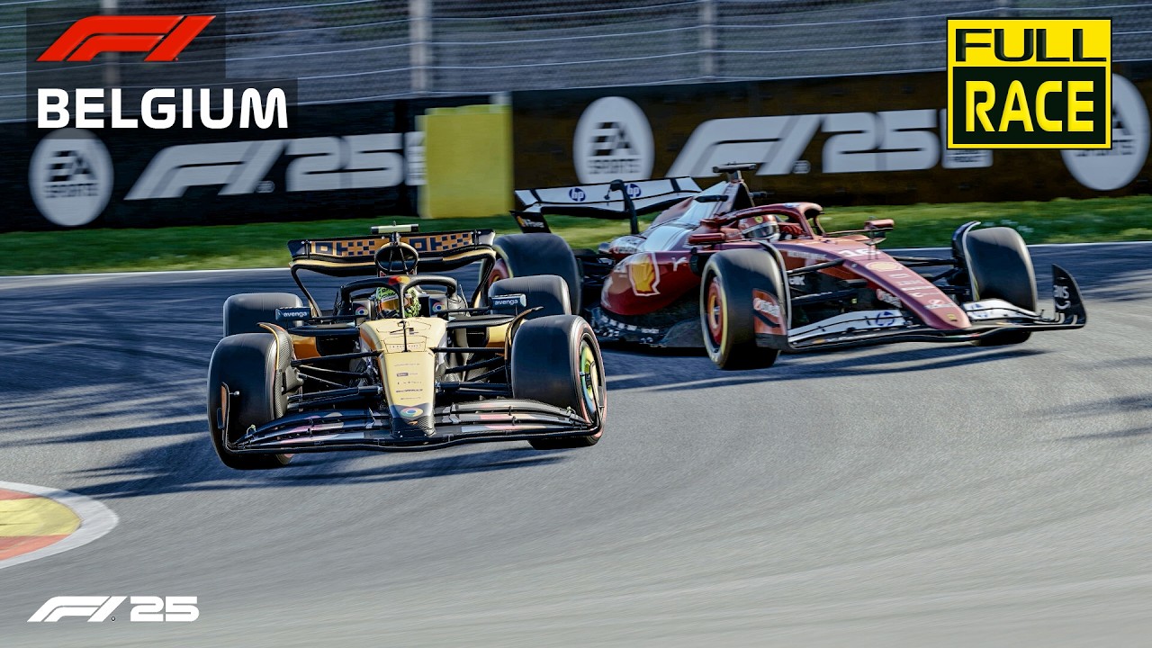 Belgian Grand Prix F1 2025 Season Full Race F1 25