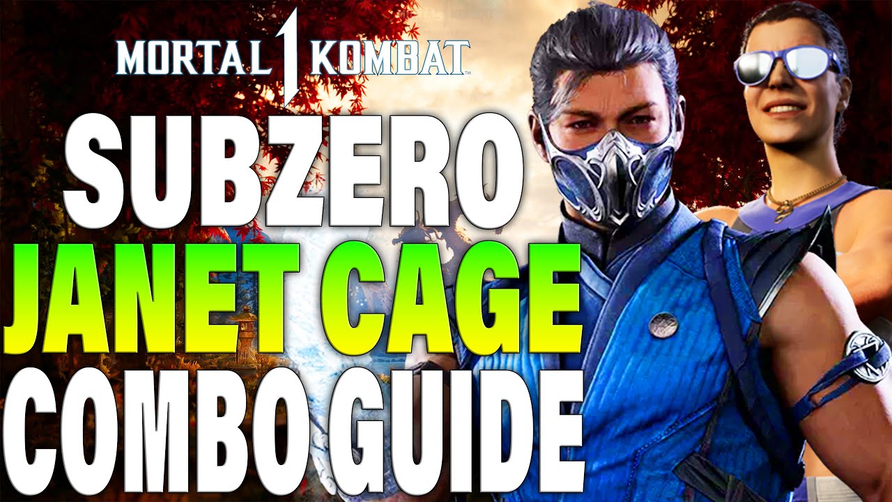 Mortal Kombat 1 Subzero Combos - MK1 Subzero Джанет Кейдж Комбо Гайд