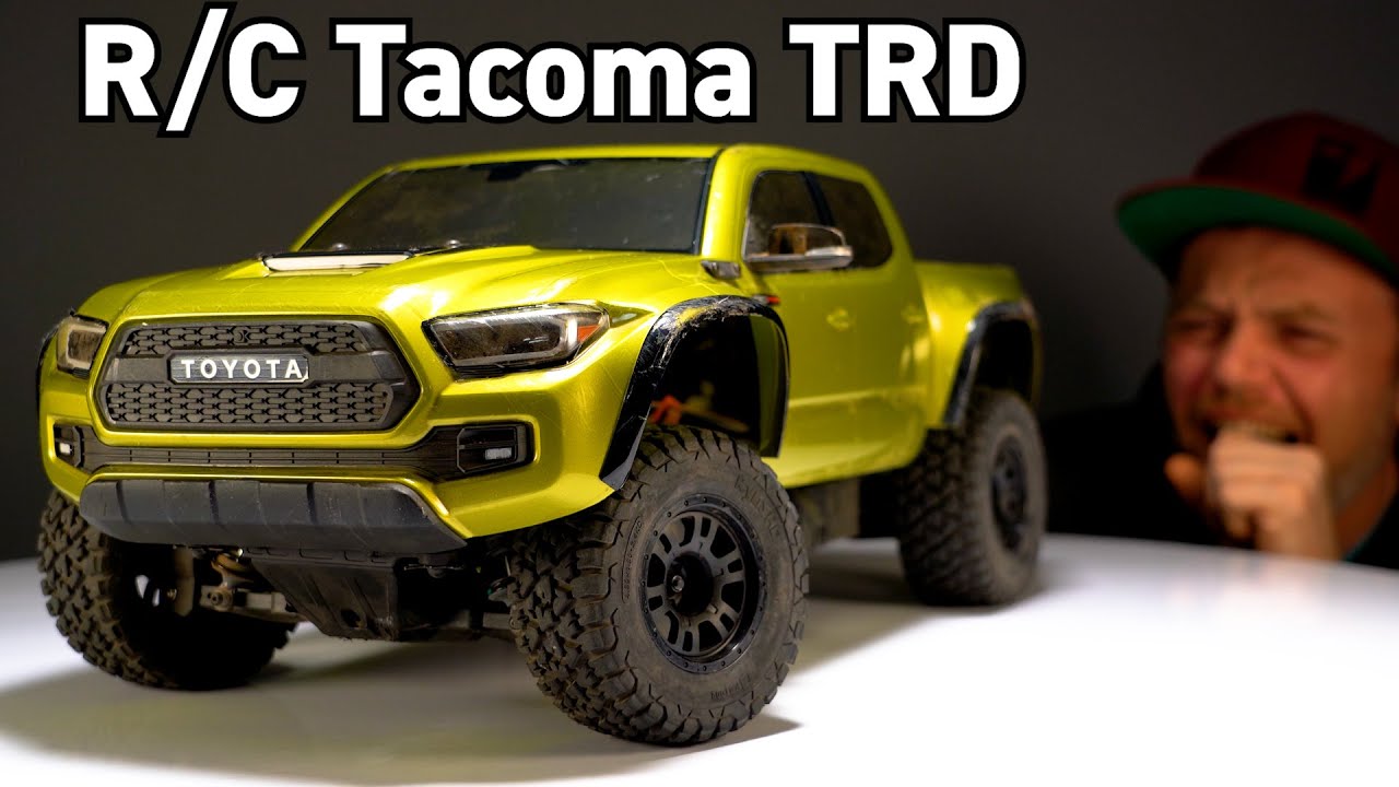 Радиоуправляемый грузовик Toyota Tacoma TRD 4X4 2021 года от Kyosho