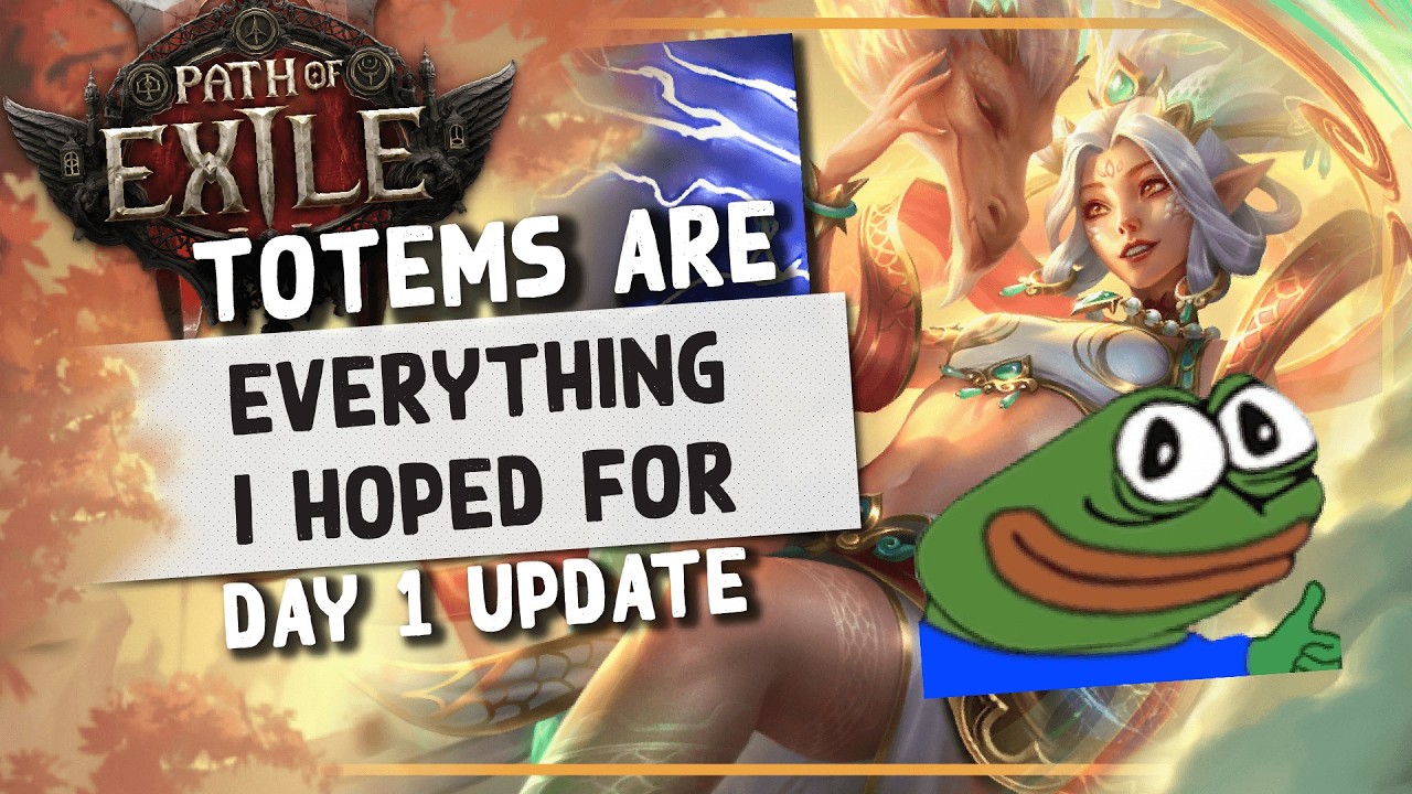 PoE 2 | TOTEMS ARE AMAZING! I had so much fun on launch! - 0.5 Oracle Totem Day 1 Update