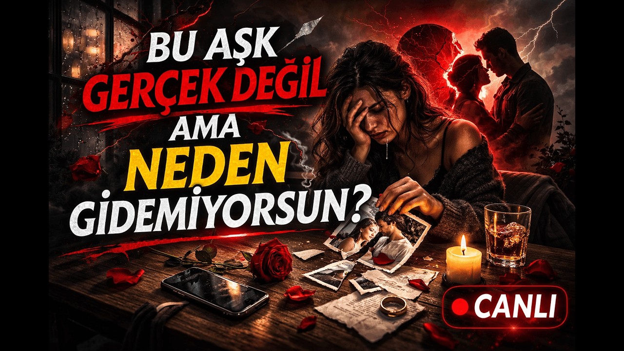 BU AŞK GERÇEK DEĞİL AMA NEDEN GİDEMİYORSUN?