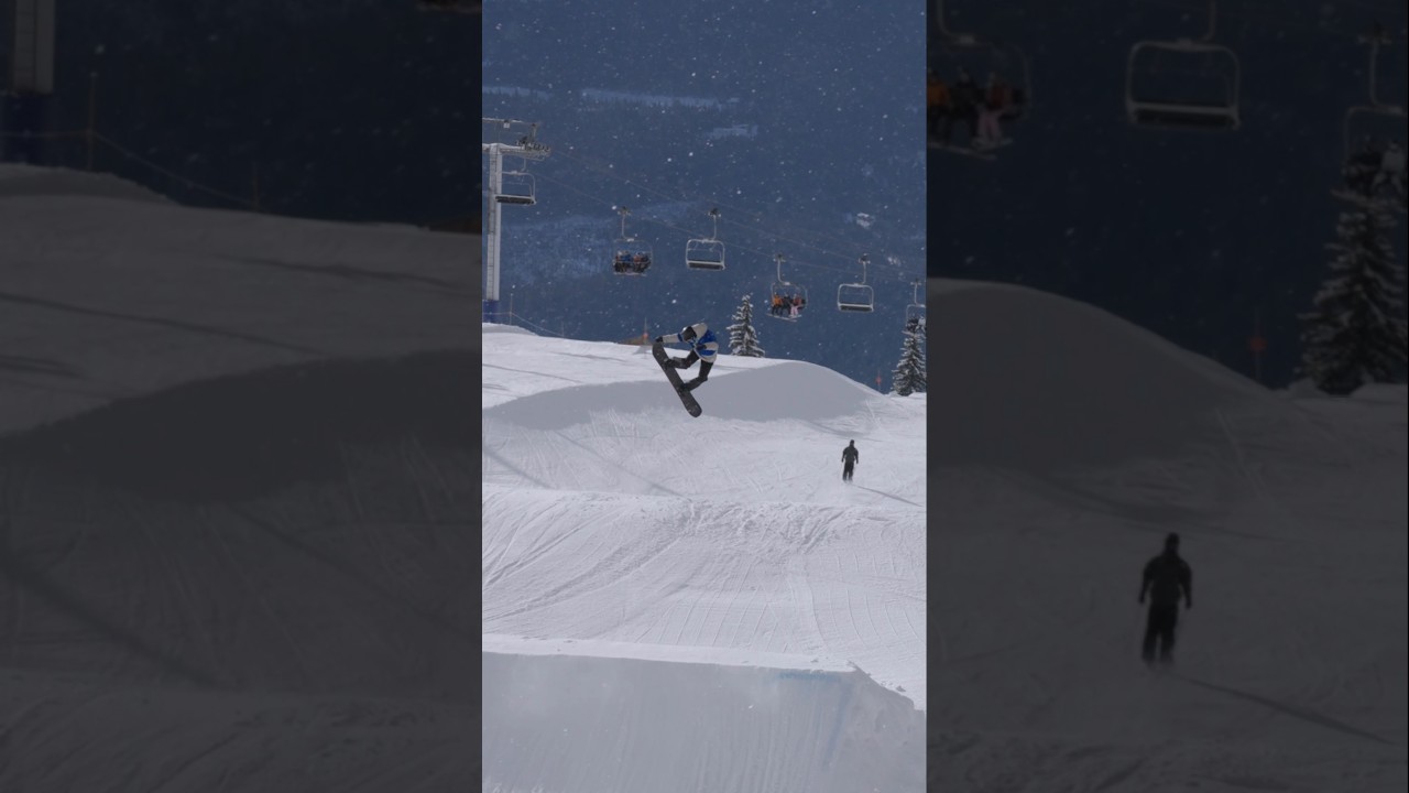 XL Jumps at Revelstoke #snowboarding