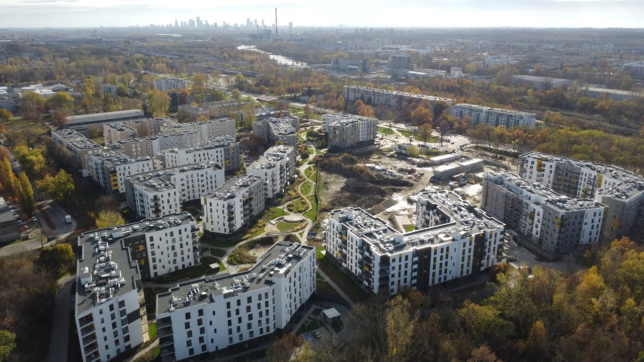 [4K] Miasto Moje - osiedle mieszkaniowe, Białołęka, Warszawa.