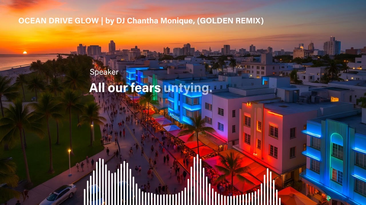 OCEAN DRIVE GLOW | by DJ Chantha Monique, (GOLDEN REMIX)