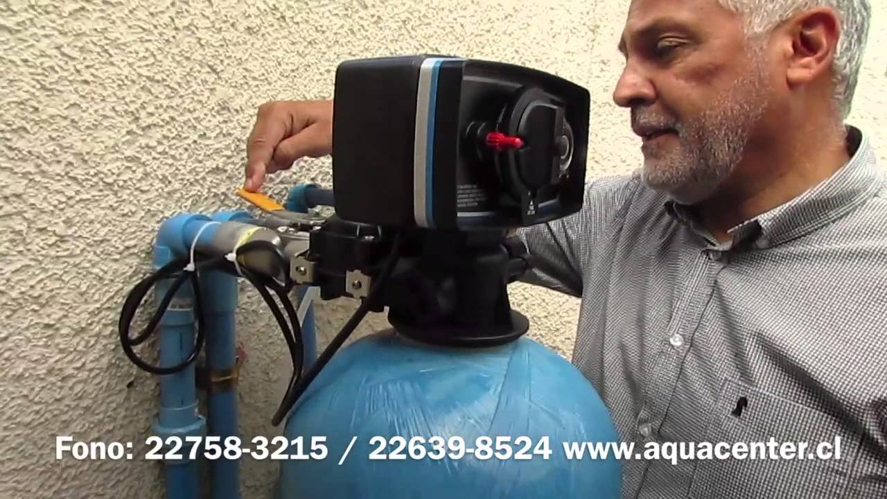 Como operar su ablandador de agua domiciliario (Aquacenter)