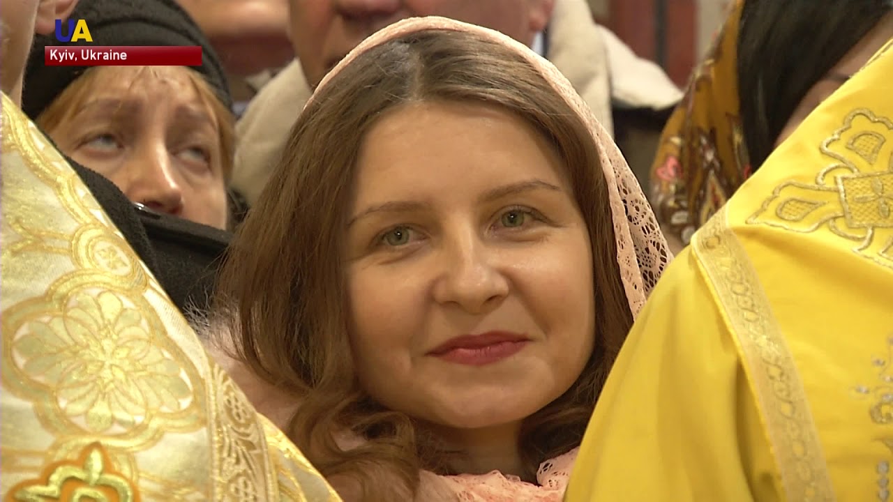 Metropolitan of Kyiv and all Ukraine Epiphanios Gives First Liturgy of New Ukrainian Orthodox Church