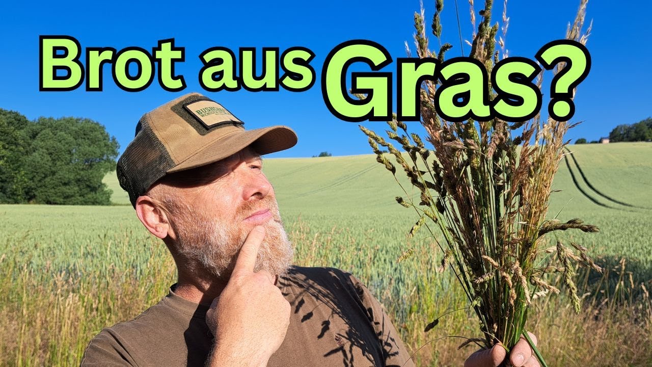 Kann ich aus Gras ein Brot backen?