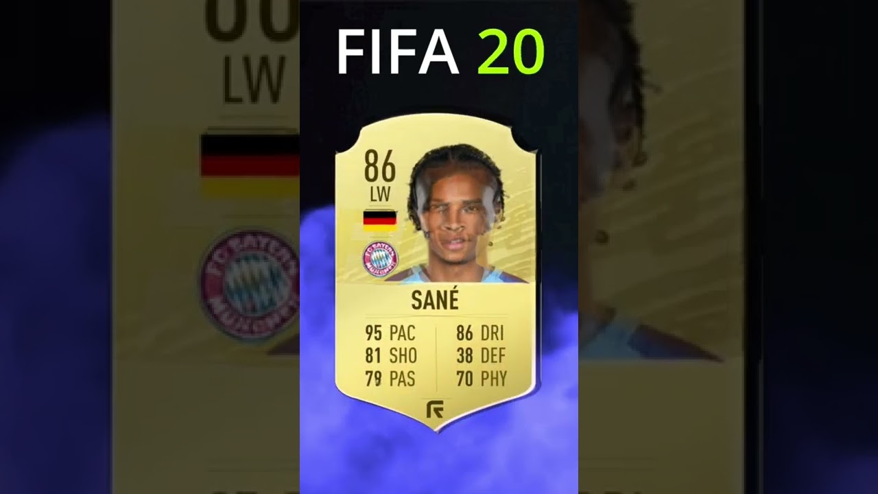 Leroy Sane 💫❤Evolution🔥FIFA(15-22) #shorts #fifa